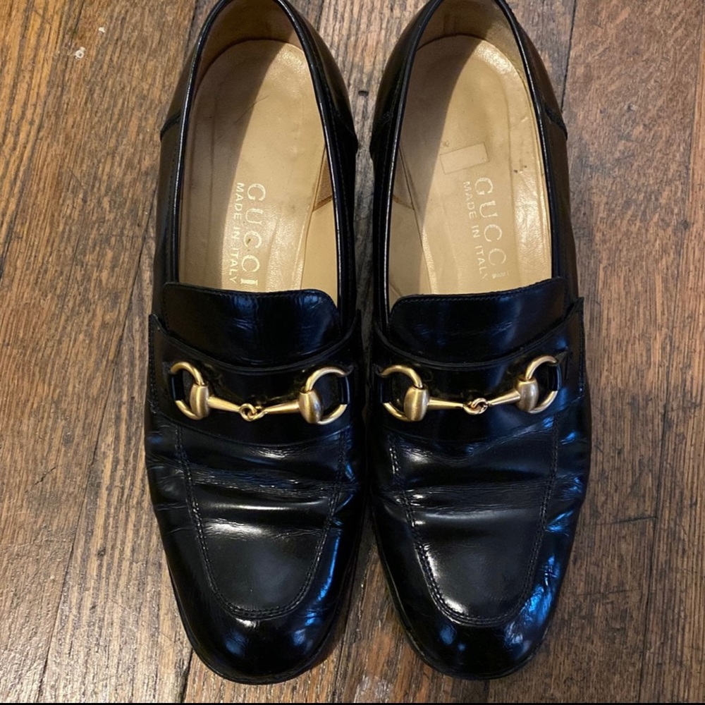 Authentic vintage Gucci loafers